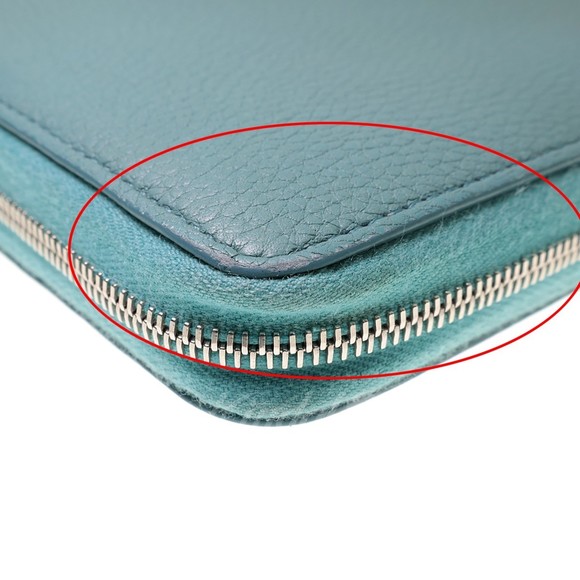 CELINE Large Zip Multi-Function Long Wallet Blue - Picture 11 of 11